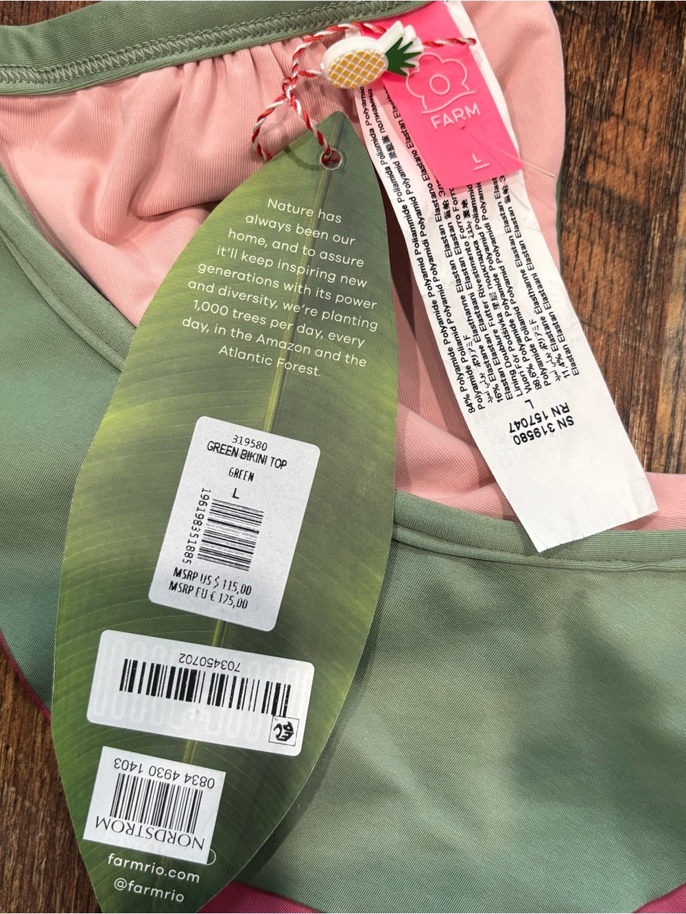 NWT Farm Rio Bikini Set - Picture 4 of 9
